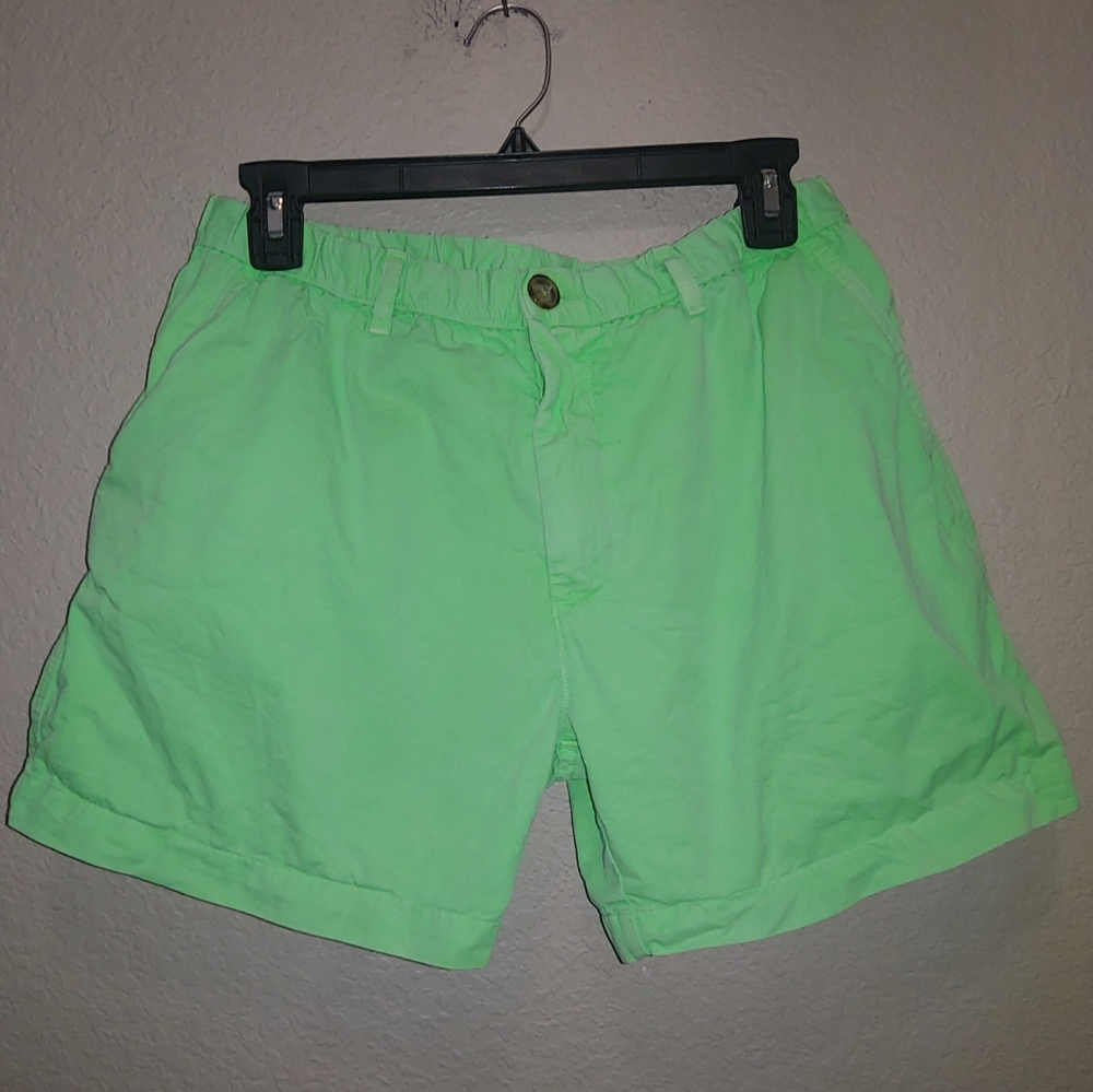 Chubbies Lime Green Shorts Size Medium